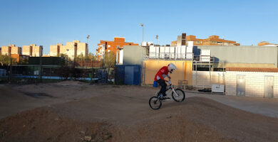 Circuito de bicicletas BMX